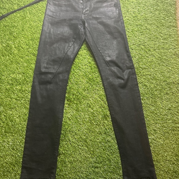 Rick Owens 2008 DRK SHDW Detroit cut Waxed Demin - Picture 6 of 6